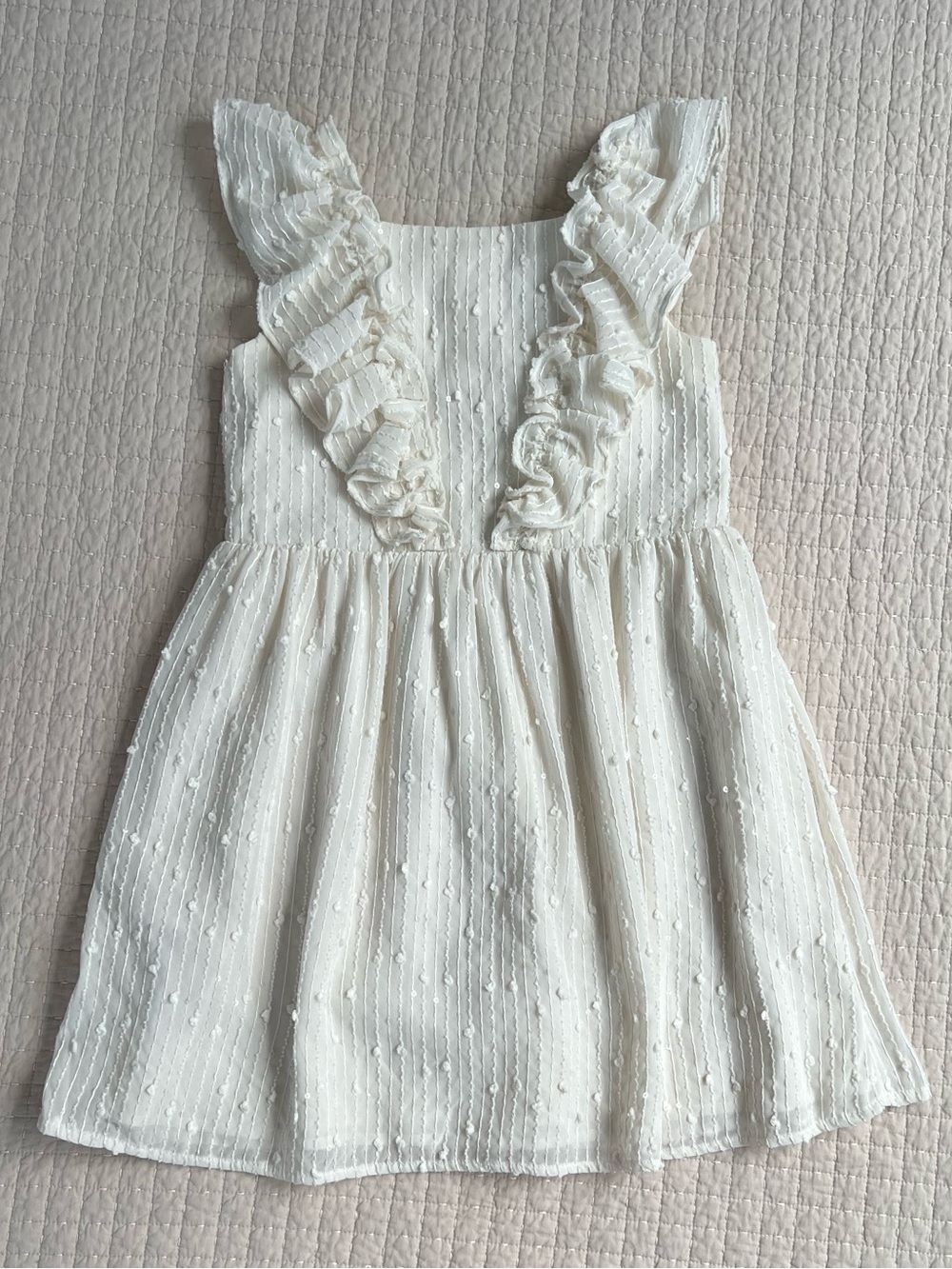Mango MNG Girl Dress with ruffle, Size: 9
